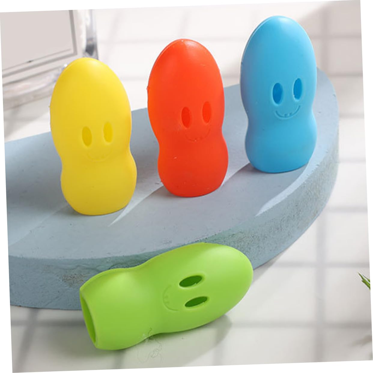 100piezas Fundas De Silicona para Cabezas De Cepillo De Dientes Protección Polvo y para y Uso Diario