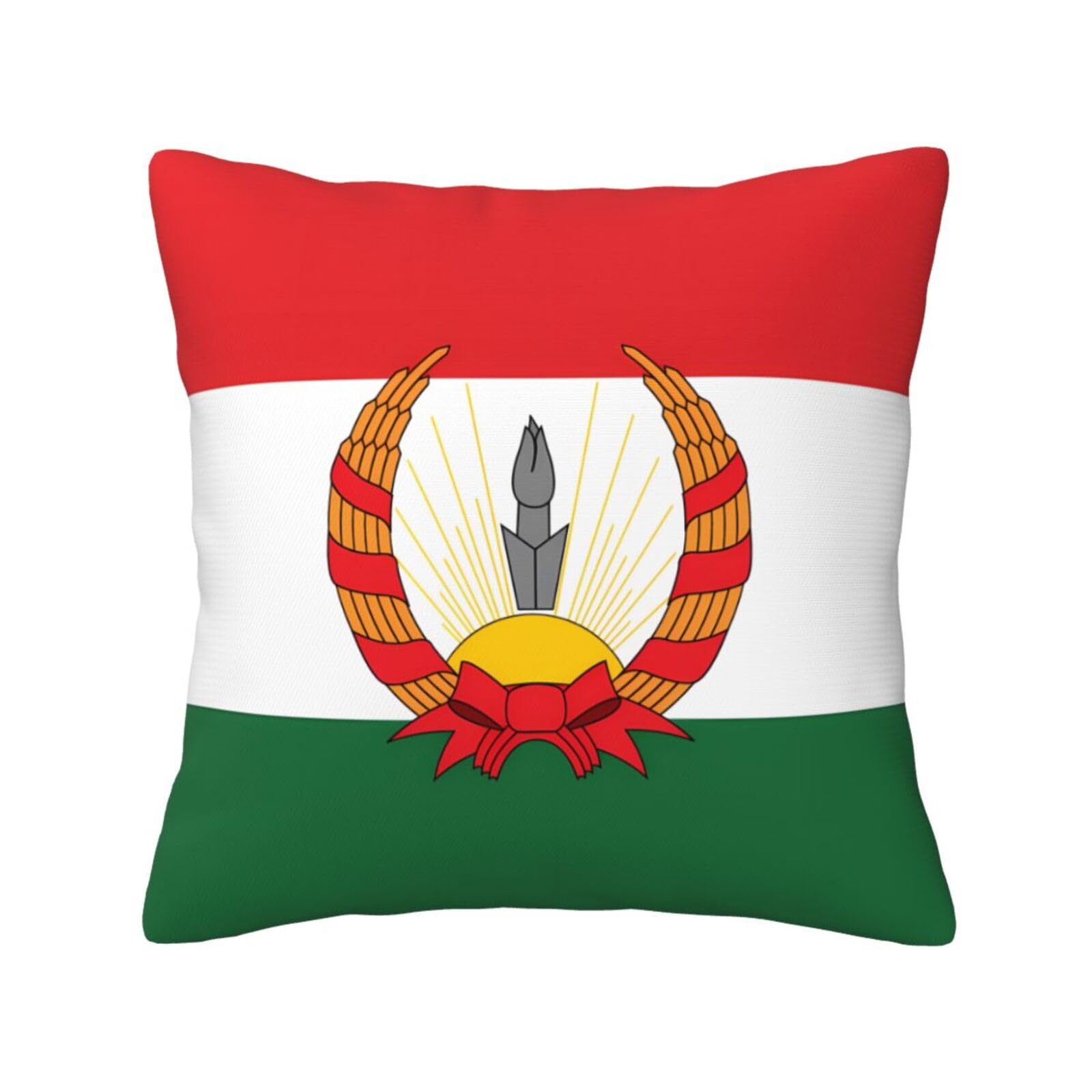 SXZVVBN Flag of MahabadDecorative Square Sofa Cushion Covers