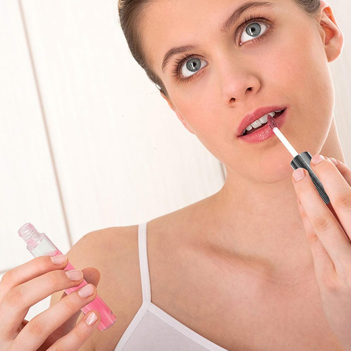 30 Piezas Tubo de Brillo de Labios de 10ml ABS para DIY y Viaje