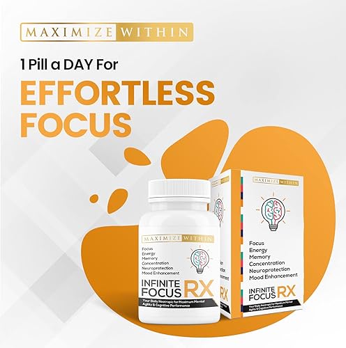 Miniatura 6 de Maximum Slim Cápsulas nootrópicas Infinite Focus RX
