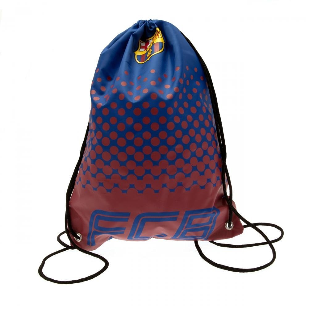 Fcb Blue/Brown Barcelona Gym Bag Swimming Bag Kit Bag