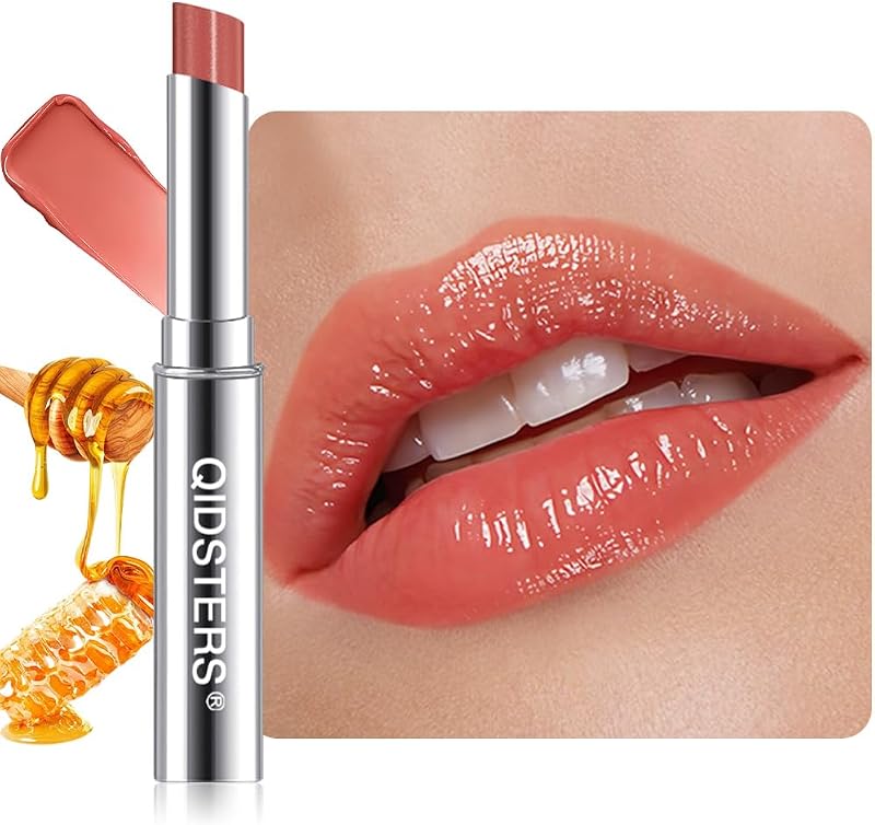 Bálsamo labial tonalizante Honey Lipstick QIDSTERS, tom 03