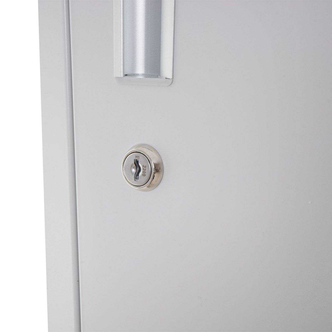 Schließfach Boston T829, Schließfachschrank Wertfachschrank Spind, Metall 6 Fächer - blau