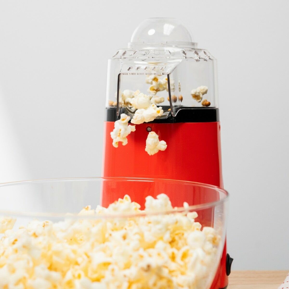Maszyna do popcornu dla dzieci domowa, mini maszyna do dmuchanej kukurydzy, świeża, zdrowa maszyna do popcornu