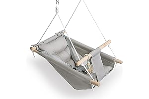 Baby Swing Indoor and Outdoor - Macaroon Wooden Toy