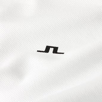 J.Lindeberg Mens Pike 2 Button Regular Fit Golf Polo Shirt