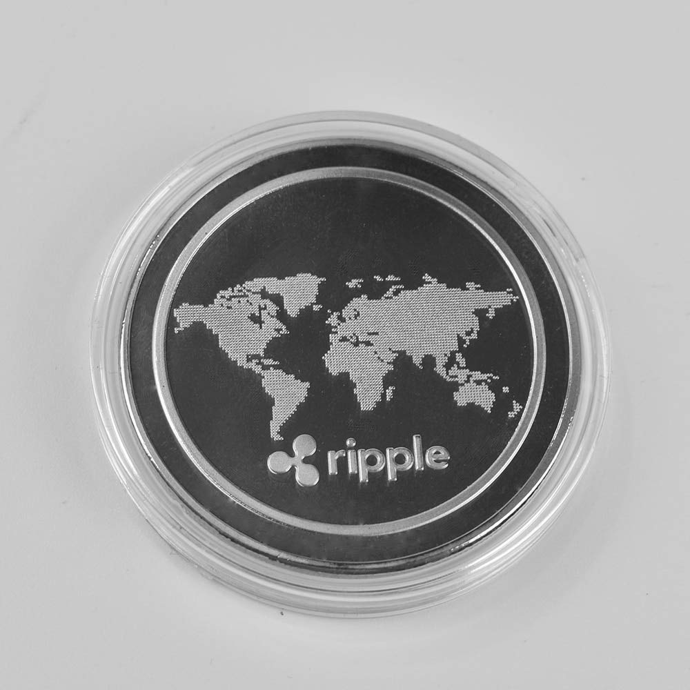 Caliente 1PC Ondulación moneda XRP CRYPTO Conmemorativa Ripple XRP Moneda :  Amazon.es: Juguetes y juegos