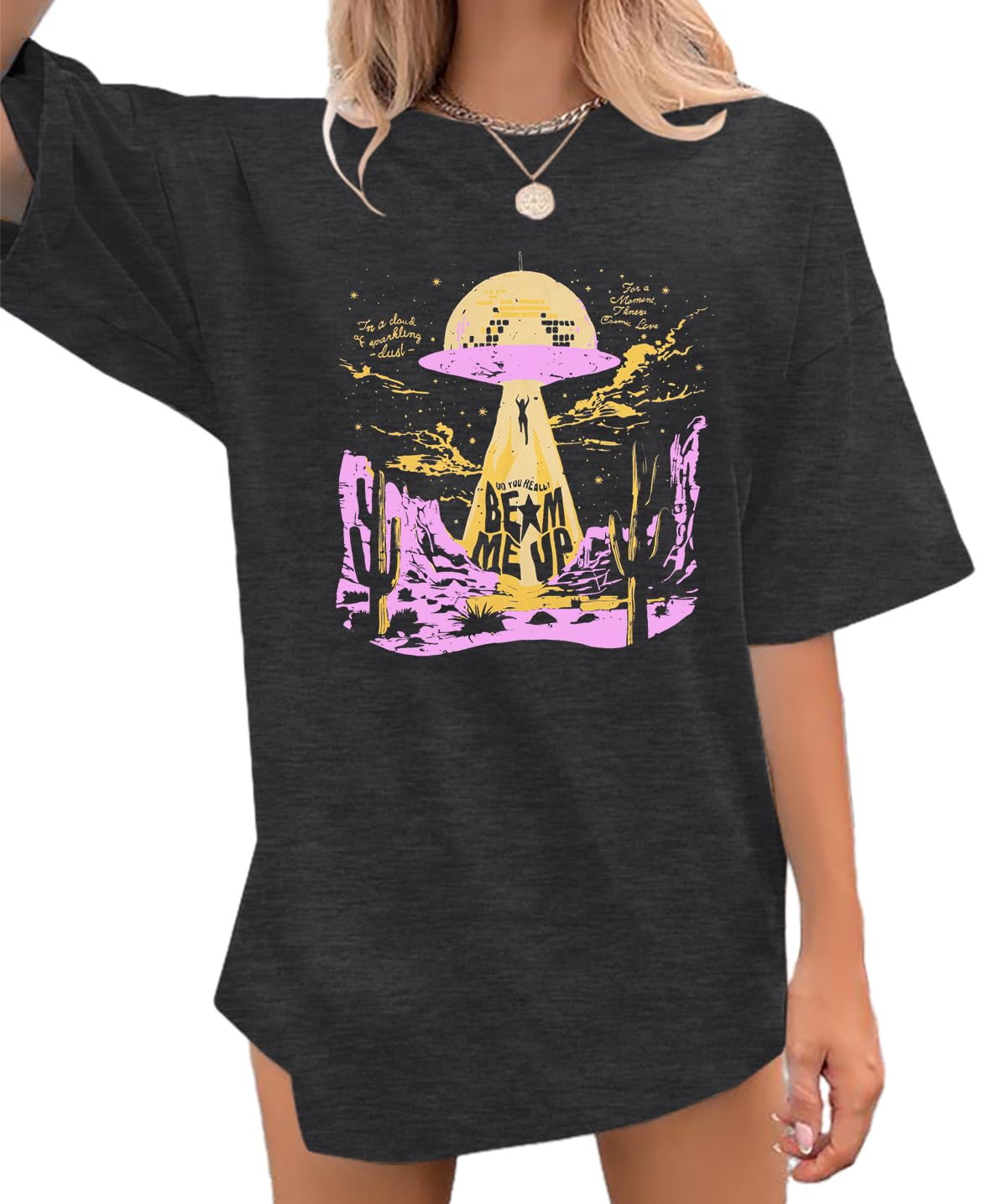 KIMSOONG Nashville Tshirt for Women Country Concert Shirts Vintage Graphic Tee Band Tees Oversized Tennessee T Shirts