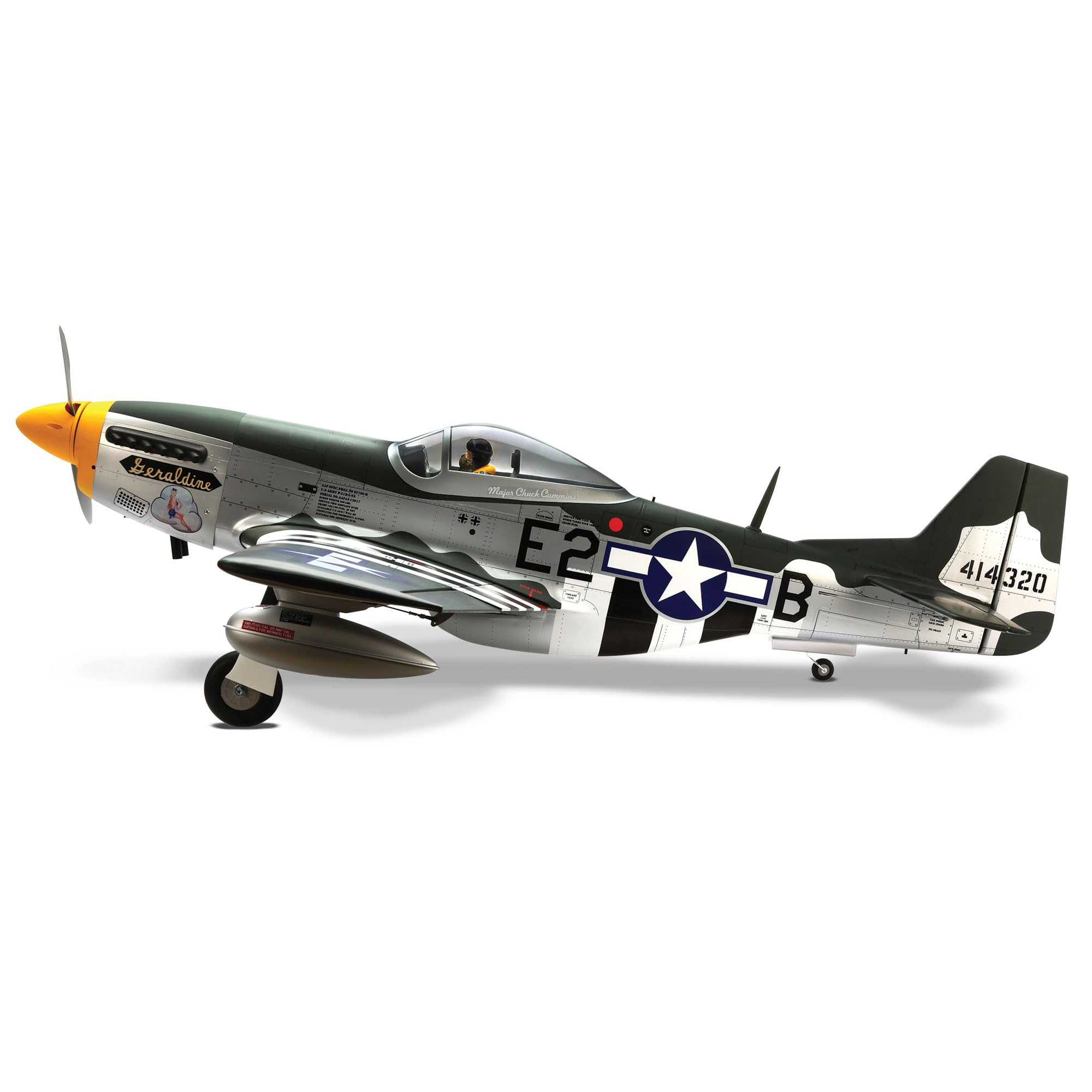HANGAR 9 P-51D Mustang 20cc ARF, 69,5"