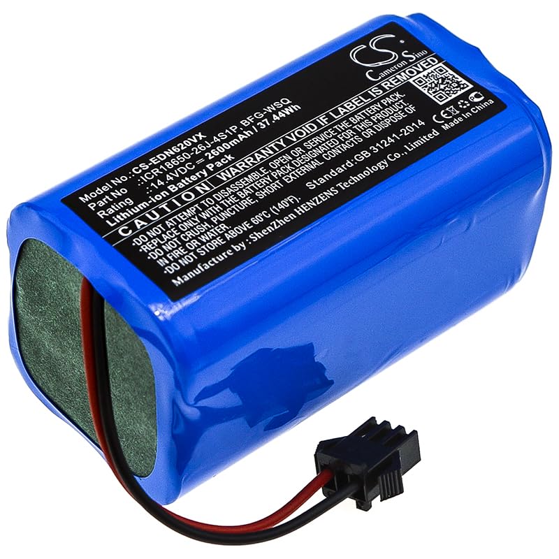 DRAWBELL Replacement Battery for R'oboJet Focus,Focus X-One 2600mAh/37.44Wh