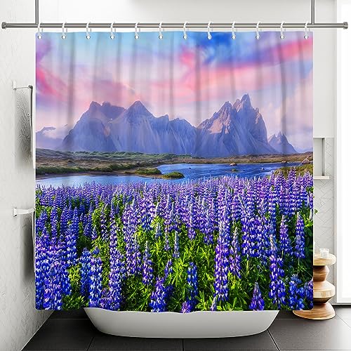 ASDCXZ Landscape Shower Curtain 180x200 cm - Image 4