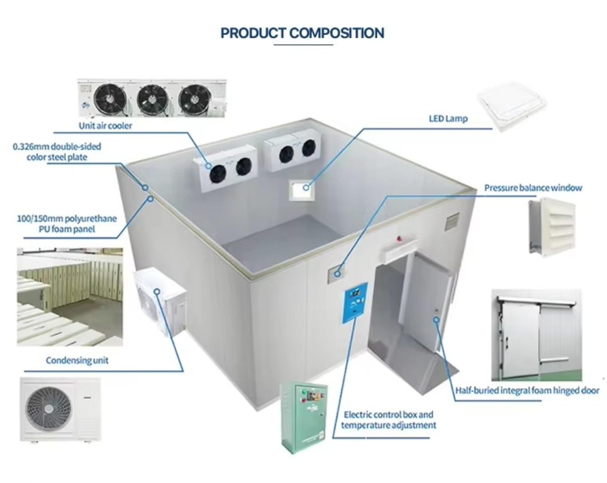 Récipient de stockage froid intelligent