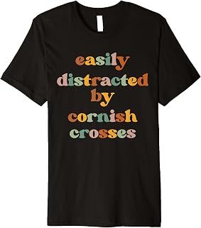 Easily Distracted By A Chicken - Dad Mom Cornish Cross Premium T-Shirt