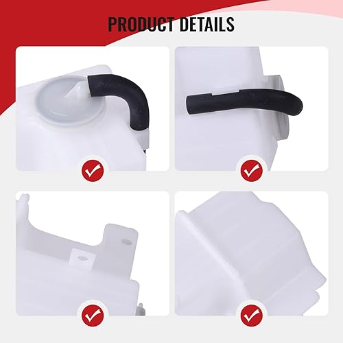 Miniatura 2 de Bapmic B6BF-15-350B Radiador Refrigerante Depósito de Recuperación de Depósito de Botella de Recuperación para Mazda Protege Protege5