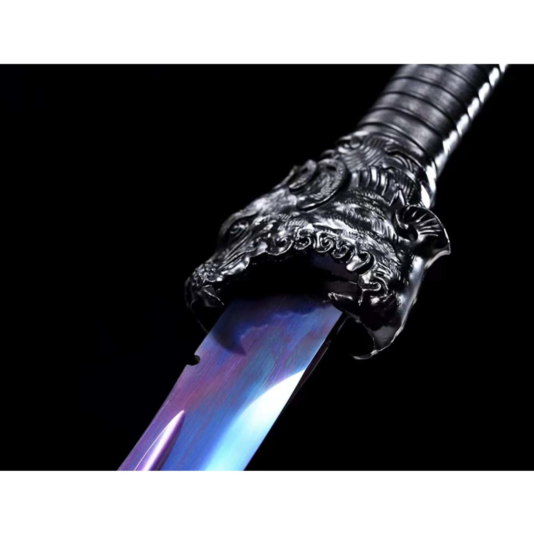 107cm Zweihändiges Schwert/scharf/Katana Schwert scharf Samuraischwert Handgeschmiedeter Manganstahl