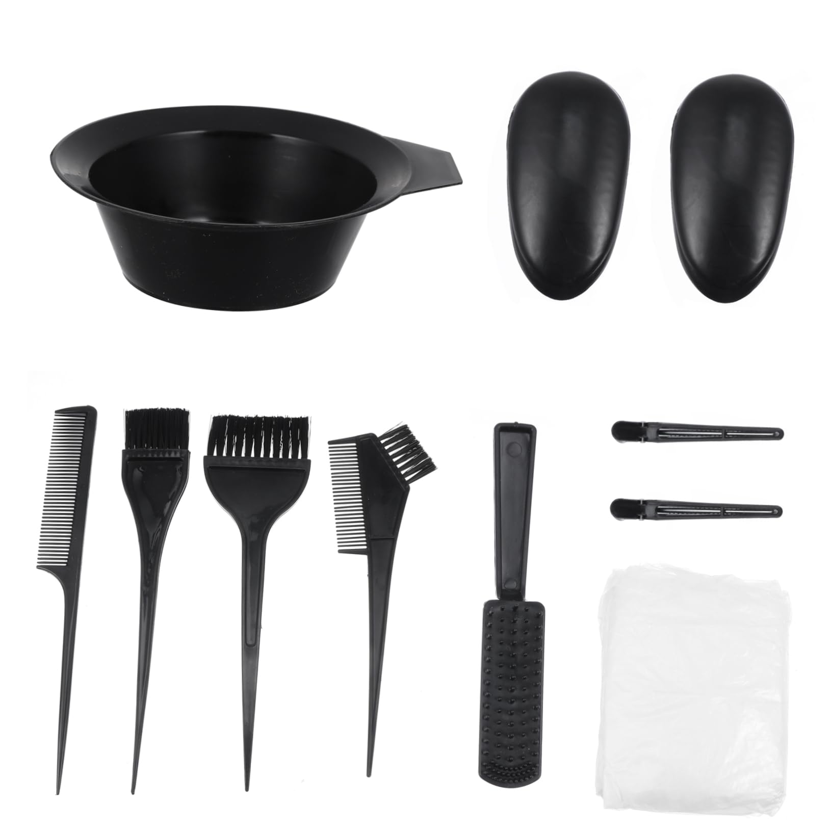 PLAFOPE Hair Dyeing Tool Set 11pcs Hair Coloring Kit Brush Bowl for Home Use Salons Diy Projects