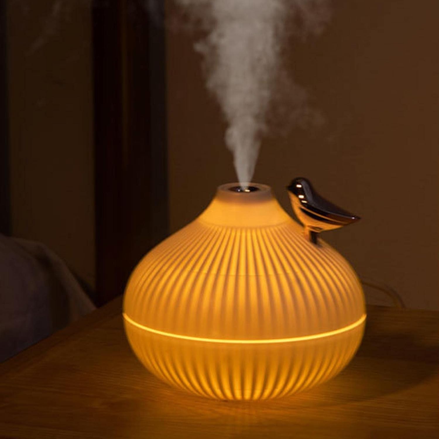shubh empire cool mist humidifier for room moisture | ultrasonic aroma diffuser for home bedroom office | air humidifier for cold & cough relief | essential oil diffuser with led light, quiet for car