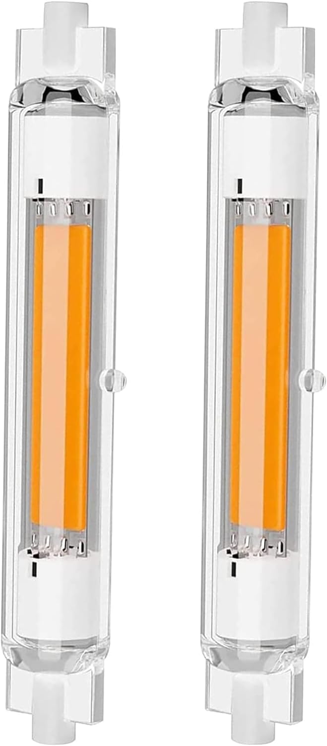 R7S LED 118mm Dimmbar Lampen,30W R7S LED Ersatz für 300W Halogenstab 118mm,R7S LED COB Glühbirne