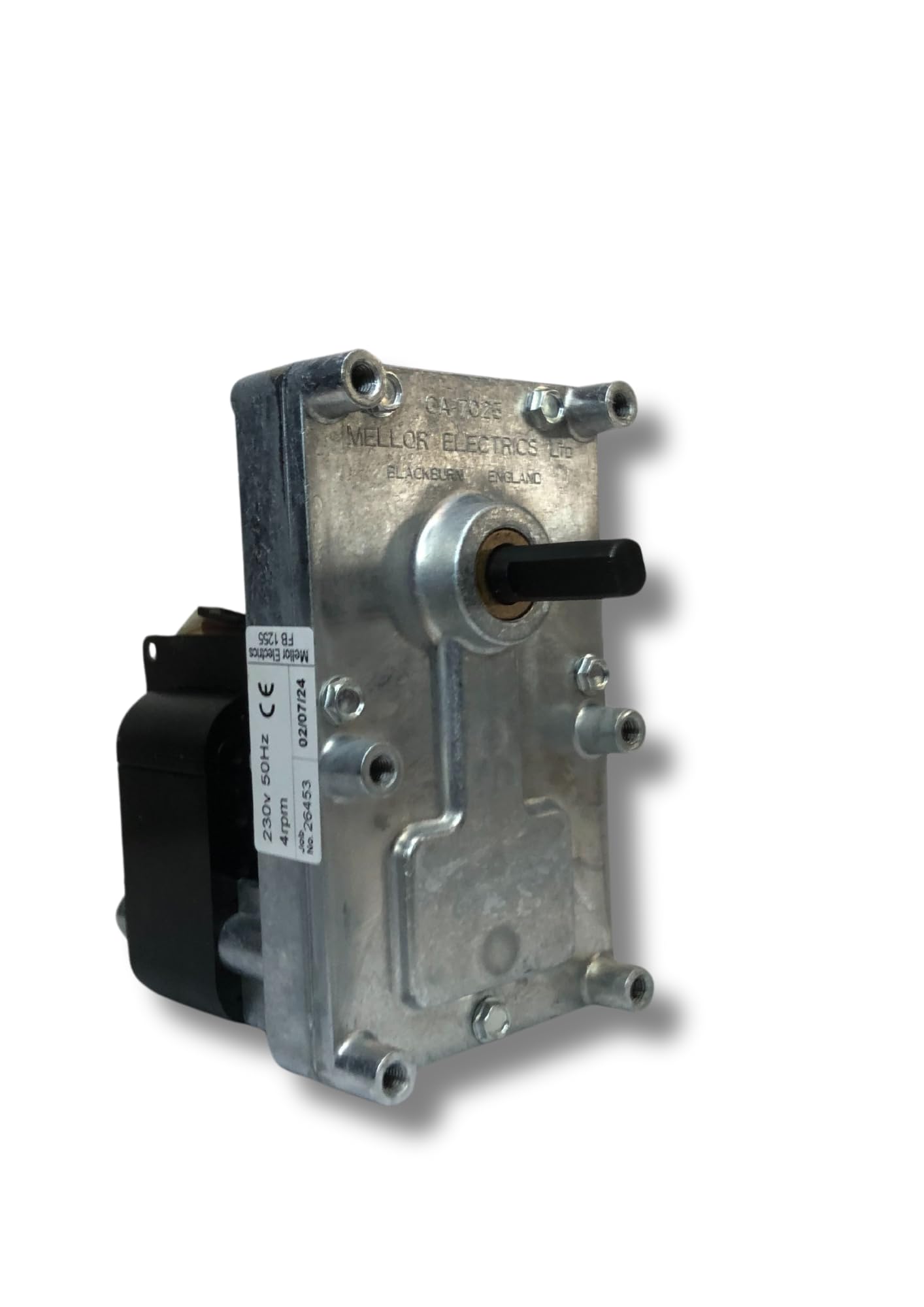 Velocidad del motor de engranajes: 4 rpm, diámetro del eje: 9,5 mm, para estufas de pellets y chimeneas de pellets