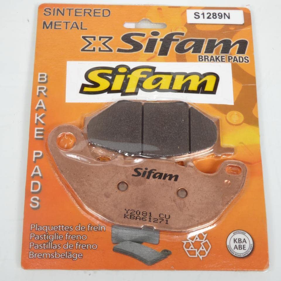 Plaquette de frein Sifam avant anti bruit pour Yamaha X-Max 125 Abs 2018-2022