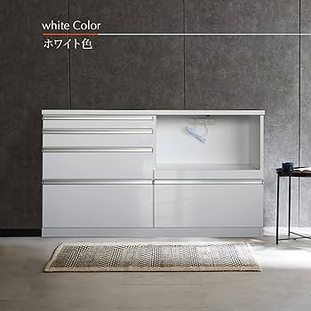 ホワイトキッチンカウンター 幅140cm 楽天市場】キッチンカウンター 幅140cm ハイタイプ レンジ台