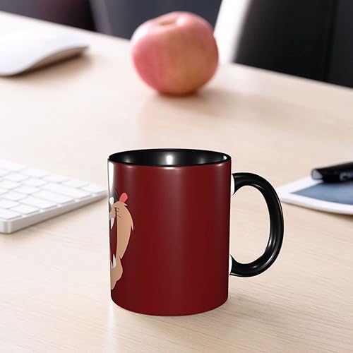 Miniatura 7 de KOVOS Taza de café Tasmanian Cartoon Devil Taz Anime Taza de café de cerámica Taza de té Taza Negra Tazas Regalo para Hombres Mujeres