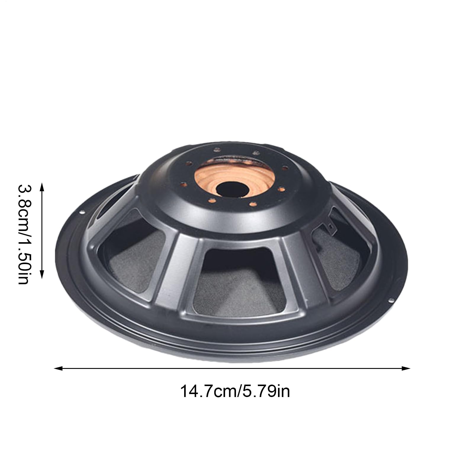 Membrane vibrante pour woofer, Haut-Parleur pour Voiture, Booster de Passif à diaphragme de 3 à 12 Pouces, Radiateur de Haut-Parleur de Conception Passive conçu pour Les boîtiers de Caisson