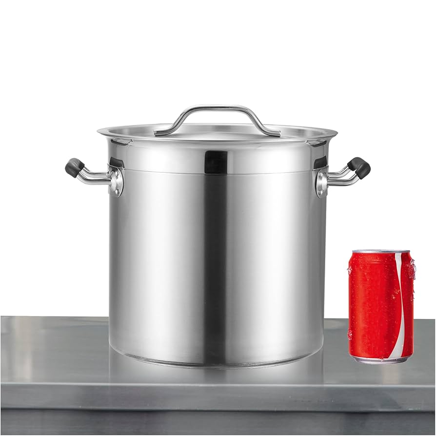 Amazon | CURTA業務用寸胴鍋(IH対応) 18-8ステンレス製 直径25cm