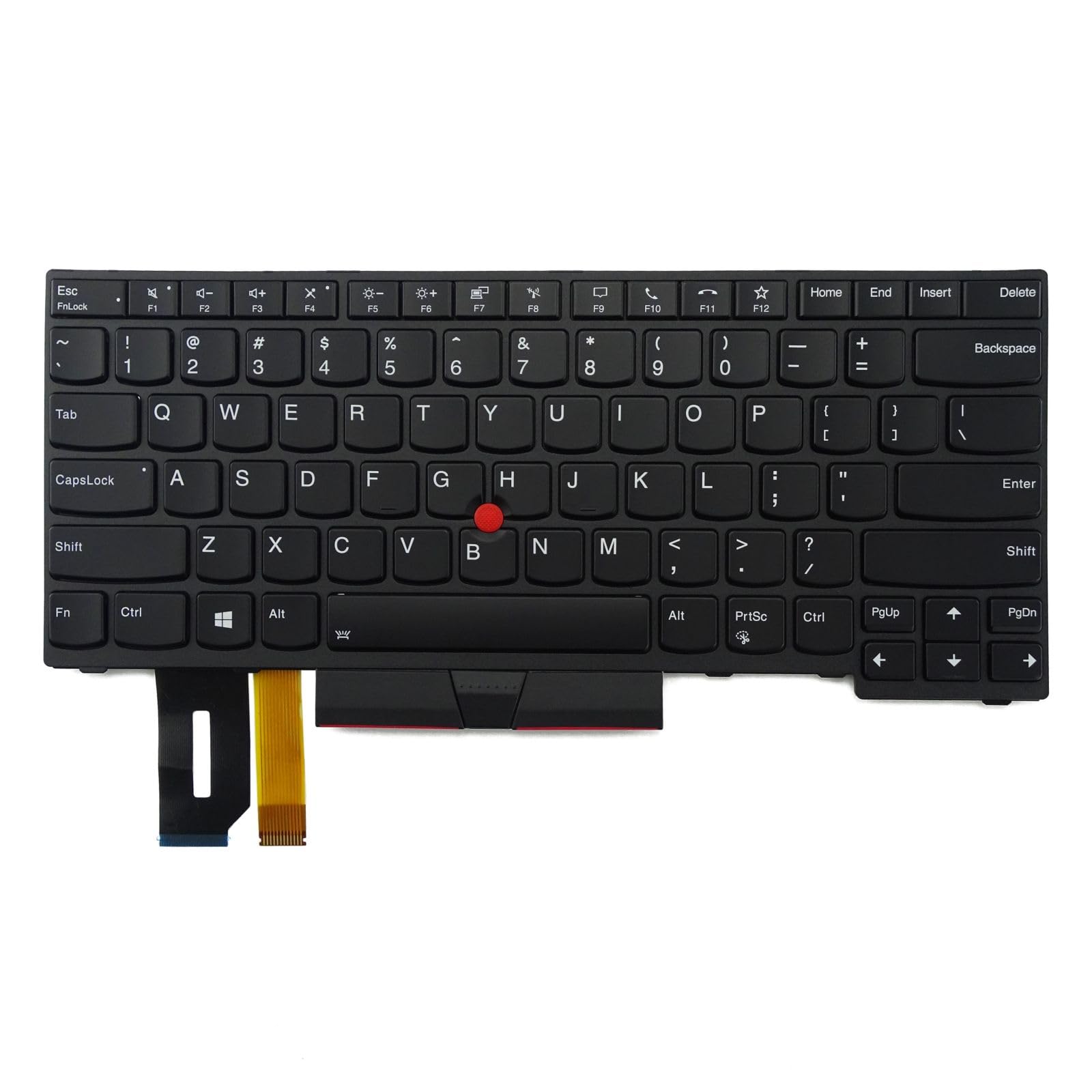 Wymienna klawiatura z podświetleniem do Lenovo Thinkpad T14 Gen1 Gen2 P14S Gen1 Gen2 (US English, podświetlana)