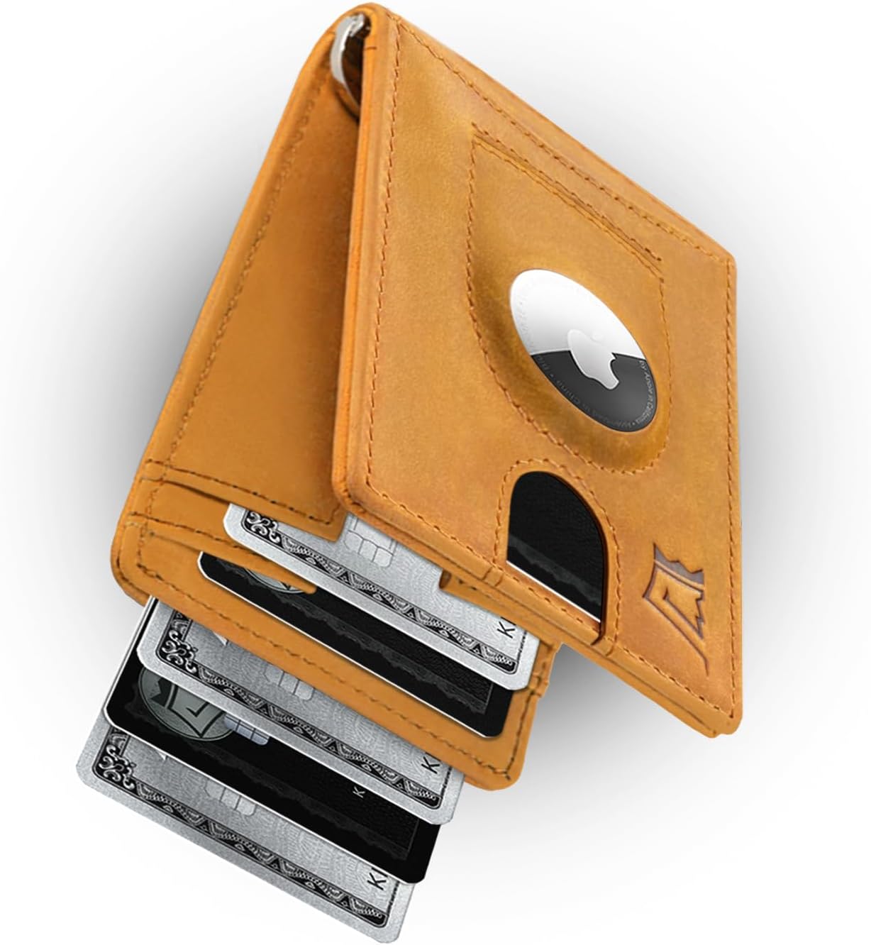 Kings Loot Trackable Smart Airtag Wallet Men Slim Premium