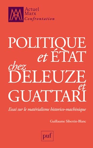 Couverture de Politique et État chez Deleuze et Guattari