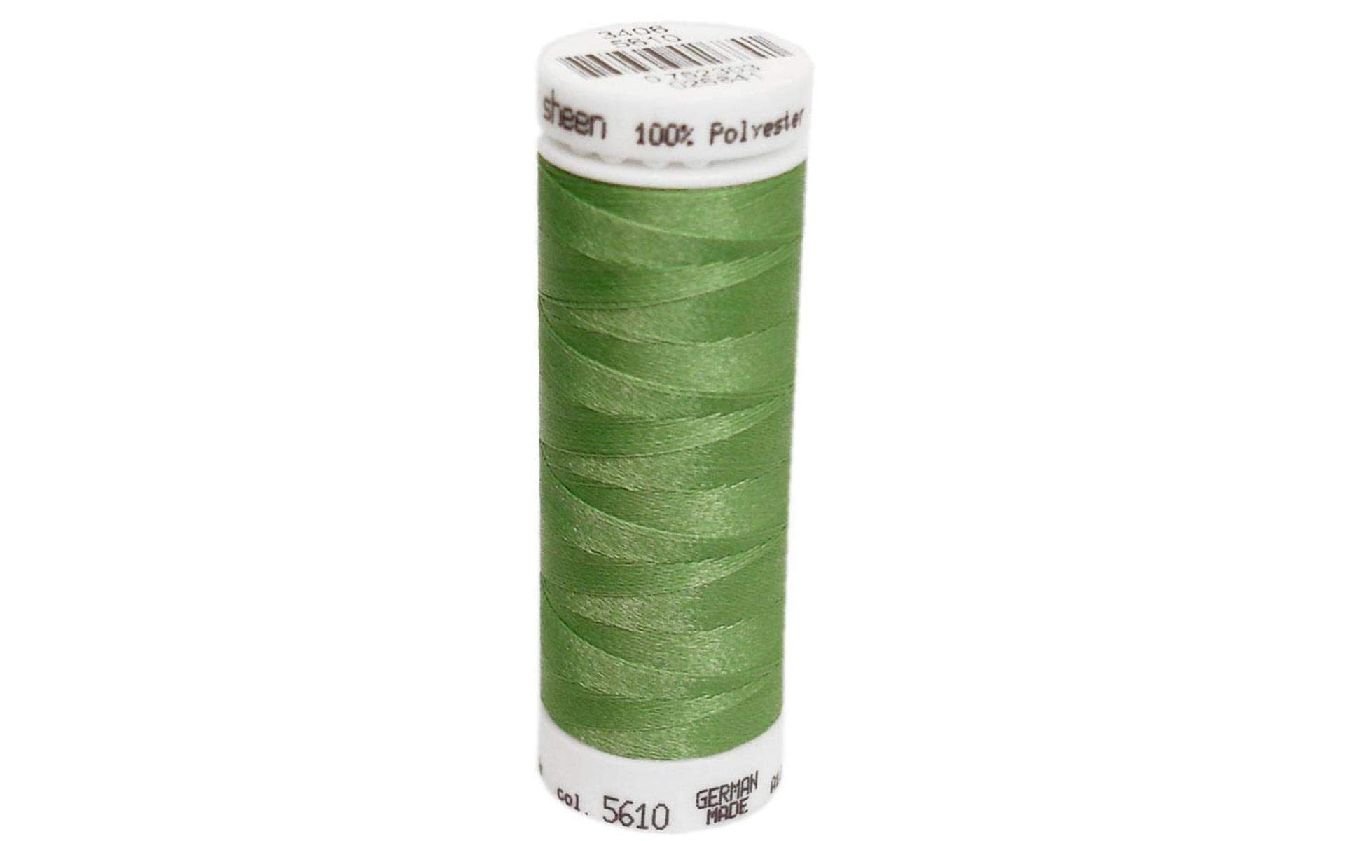 MettlerPolySheen Embr Thrd #40 200M Brght Mint