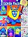 WOO! Crazy Monsters Sticker Book 255 Stickers 32 Face Pages Age 3+ New Edition