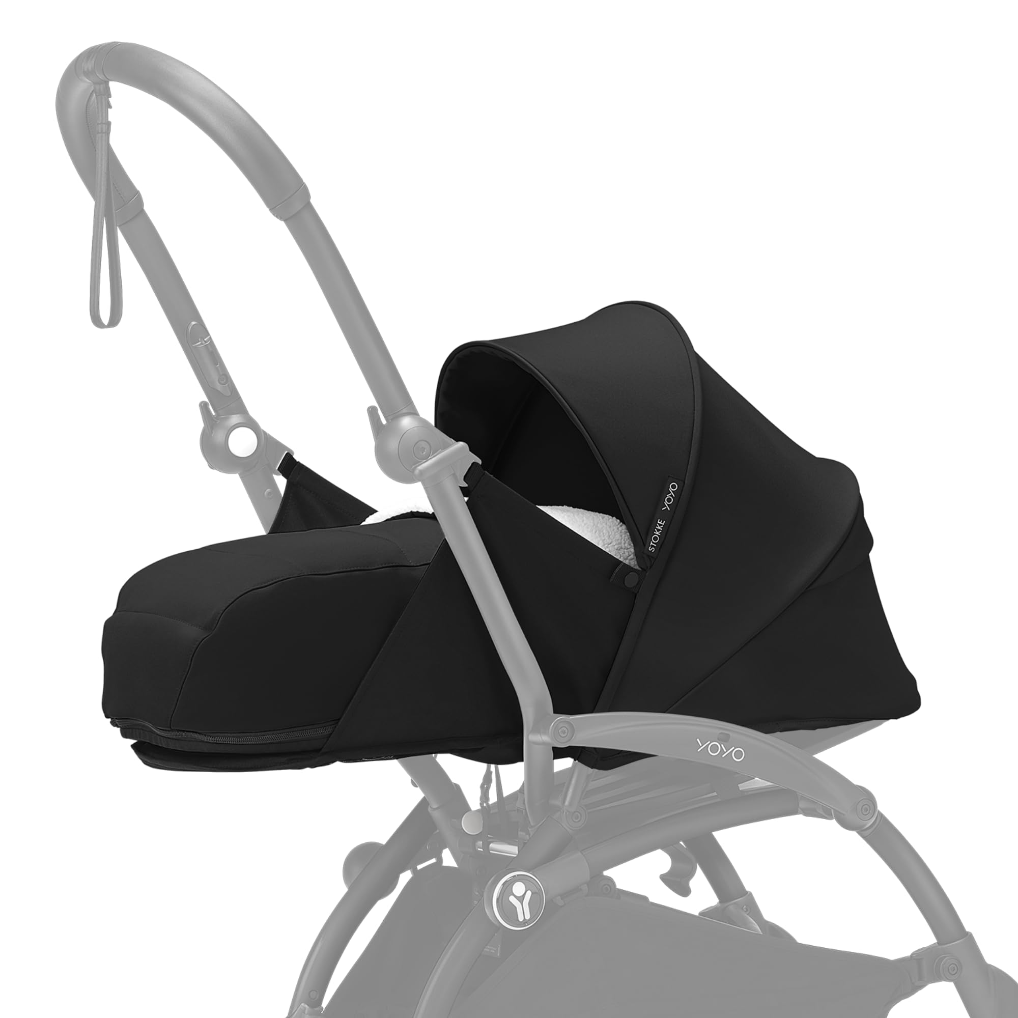 【新品・未開封】ストッケYOYO3 newborn pack 0+ Stokke YOYO 0+ Newborn Pack, Black - Includes Mattress, Extendable