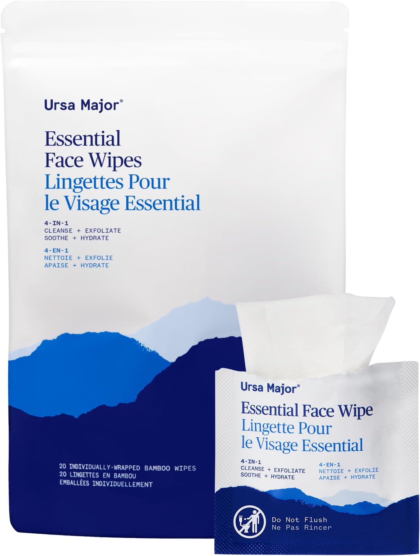 Ursa Major Face Wipes 20-Pack