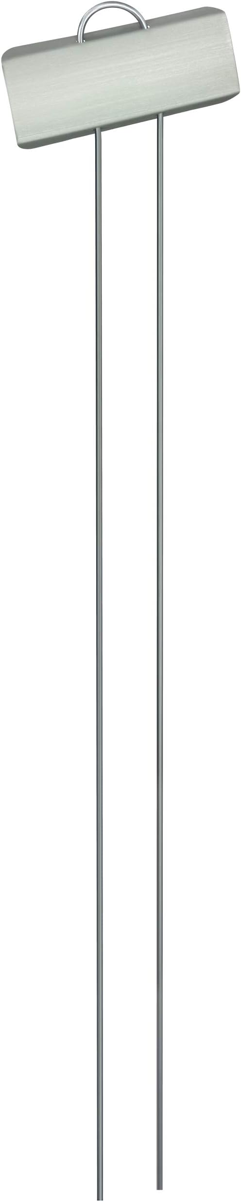 25-Pack Weatherproof XL Metal Plant Labels, Height 21", Label Area 3 1/2'' x 1 1/4''