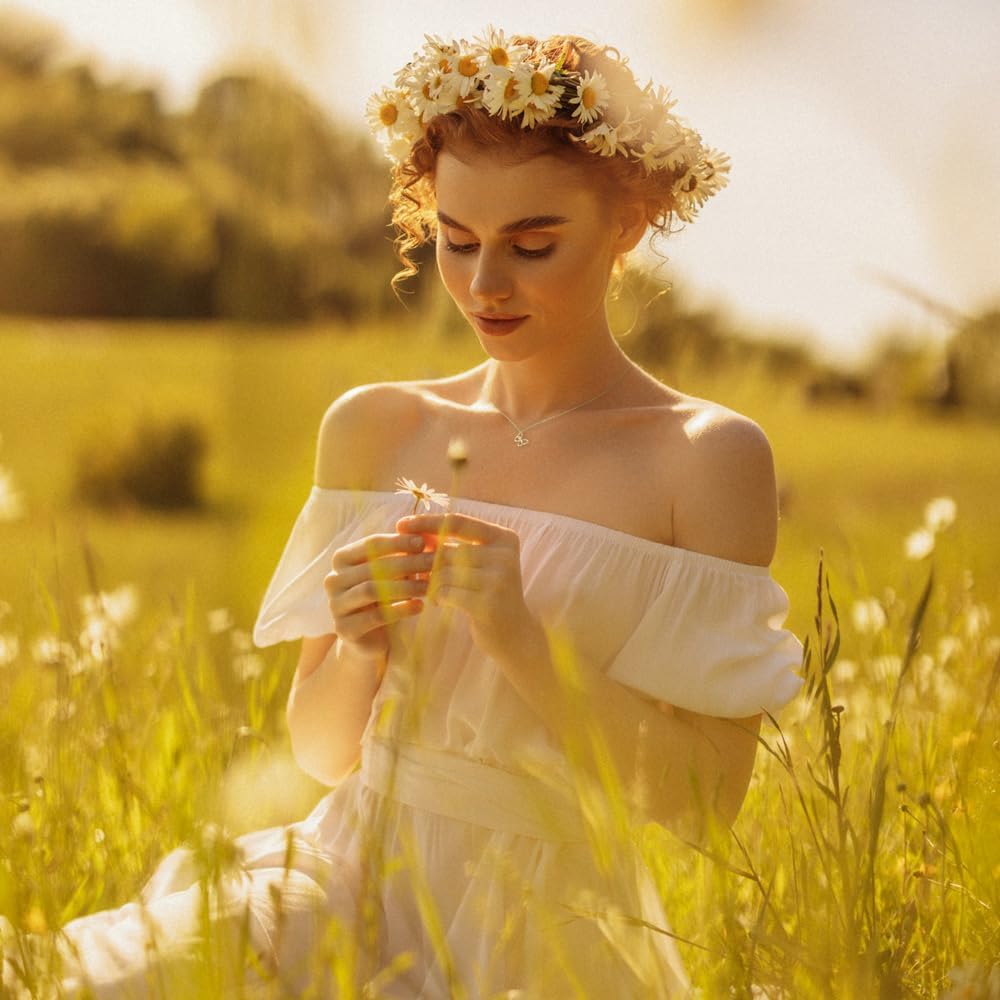 MUSTHAVE Simple Butterfly Necklace, 18K Gold Plated Minimal Line Art Pendant Jewelry for Women, Dainty Nature Inspired Chain, Korean Handmade Gift, Gift for Her, Message Card, 16+2 inch (White Gold) - Image 6