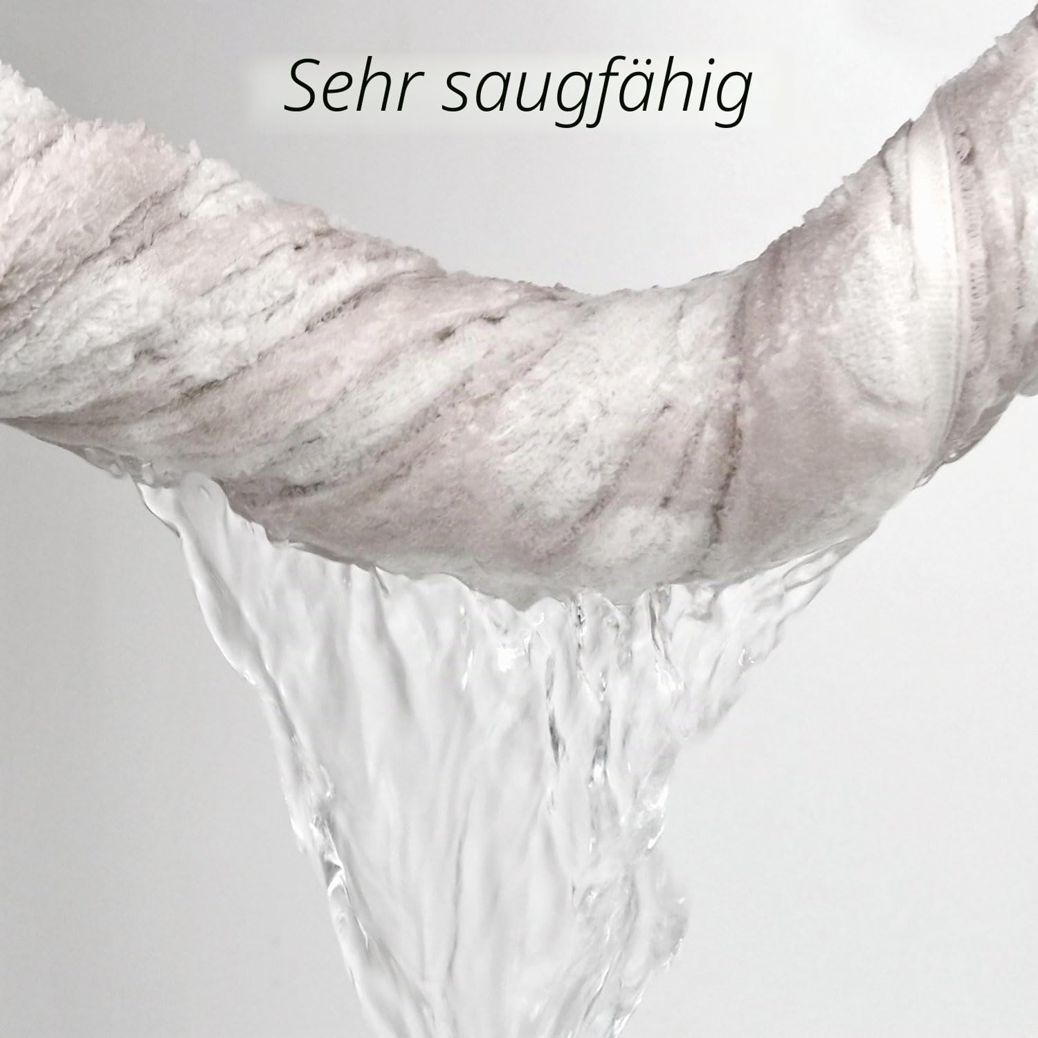 Jacquotha Weiche Badetücher, super saugfähig, 70 x 140 cm, niedliches Jacquard-Badezimmer-Set, Baumwolle, Hellbeige, 2 Stück