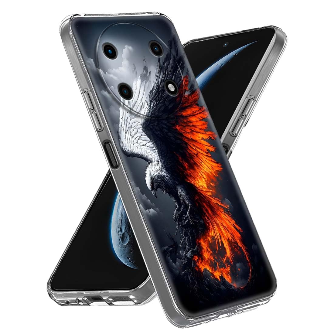 Nainz Designer Printed Soft Silicone Back Case Cover for Acer