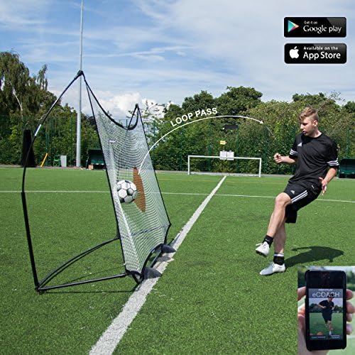 QUICKPLAY Spot Target Football Rebounder | Perfect for Team or Solo Football Training