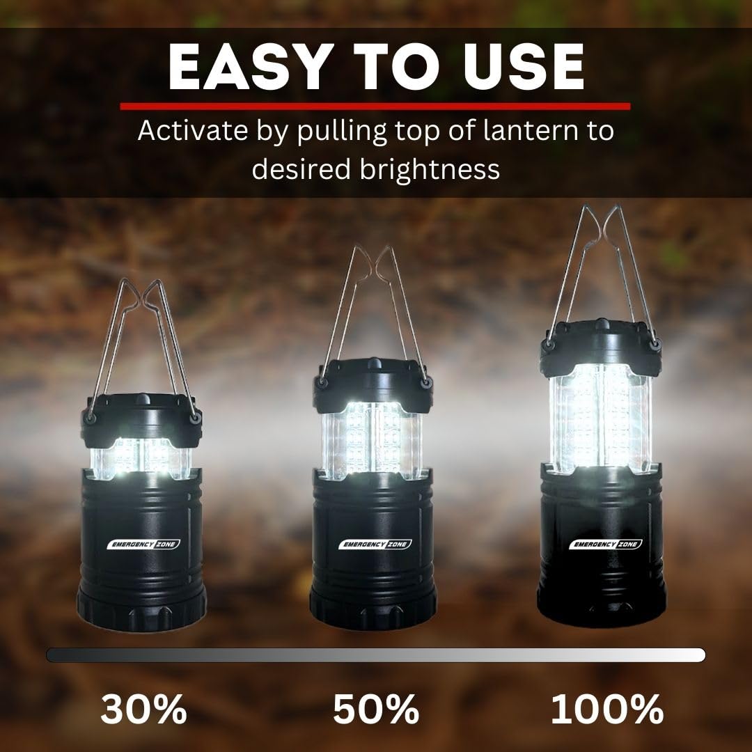 Amazon.com: Emergency Zone Collapsible LED Lantern (4 Pack