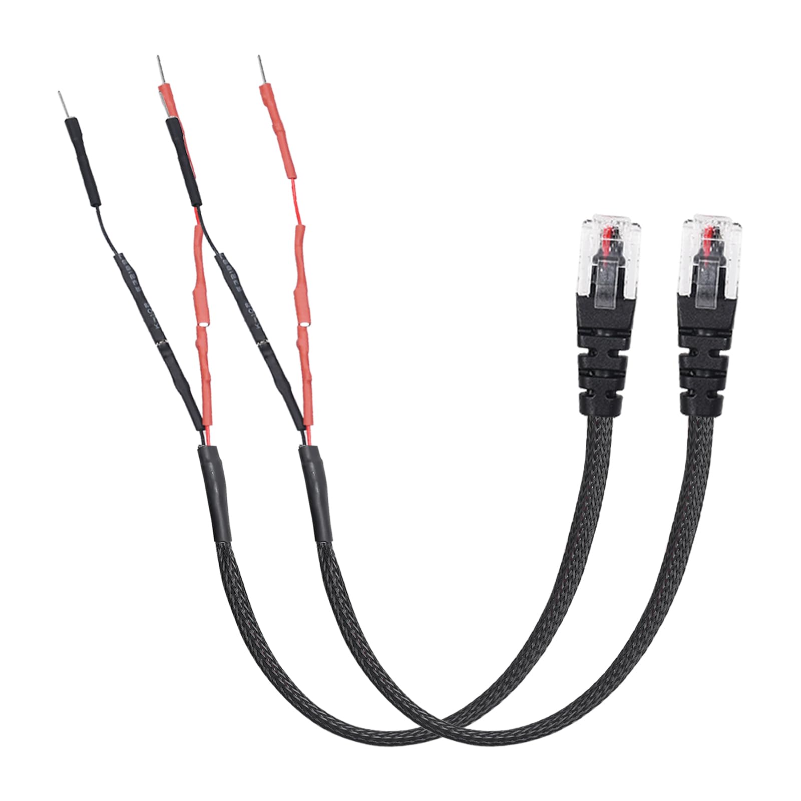 Sousery 2PCS RJ11 Replacement Mirror Wire Power Cord for Uniden Radar Detectors，Fits R4 R3 R1 R7 R8 Model(3005201U)