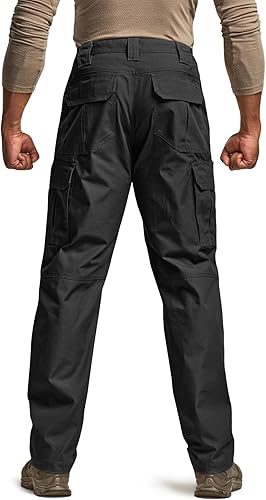 Miniatura 2 de CQR Pantalones tácticos para hombre, resistentes al agua, pantalones cargo Ripstop, ligeros EDC trabajo, senderismo, ropa para exteriores