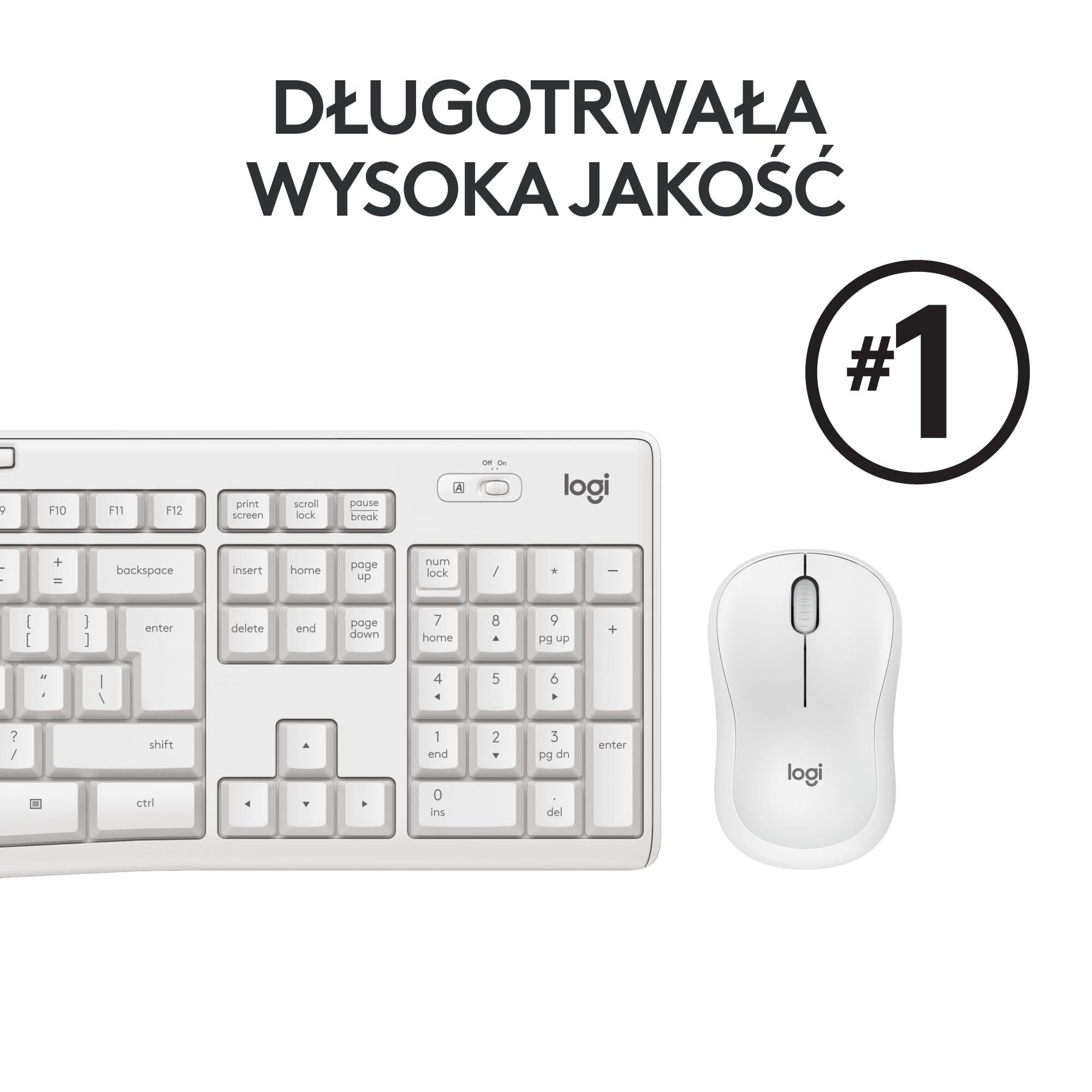Logitech MK295 silencioso inalámbrico COMBO - US INT'L QWERTY