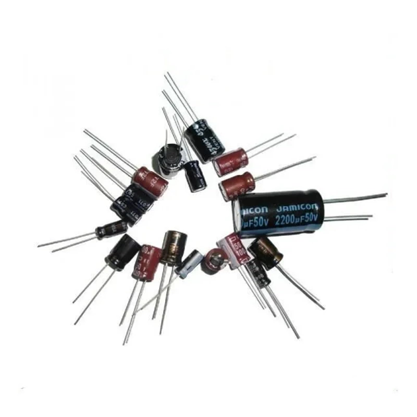 475 szt. 27 wartości 4 V ~ 35 V 220uF-3300uF zestaw asortymentowy kondensatorów elektrolitycznych do naprawy płyt głównych IDGTTLDF