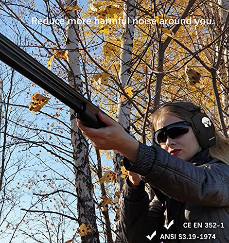 Image of PROHEAR 016 NRR 26dB Shooting Ear Protection, Slim Passive Earmuffs