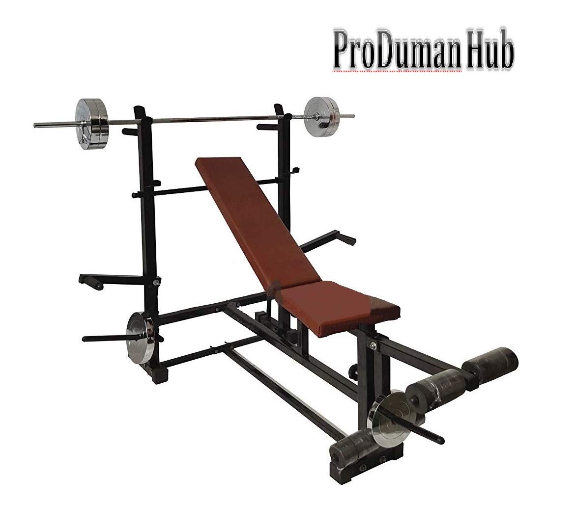 Buy Produman Hub 8 in 1 Bench 200 kg Capacity Utility Exercise Bench