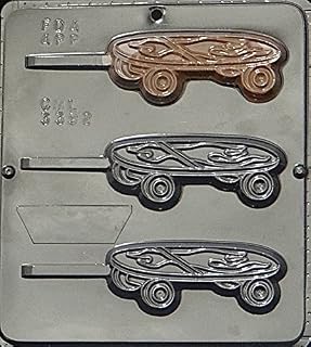 Skateboard Lollipop Chocolate Candy Mold 3392