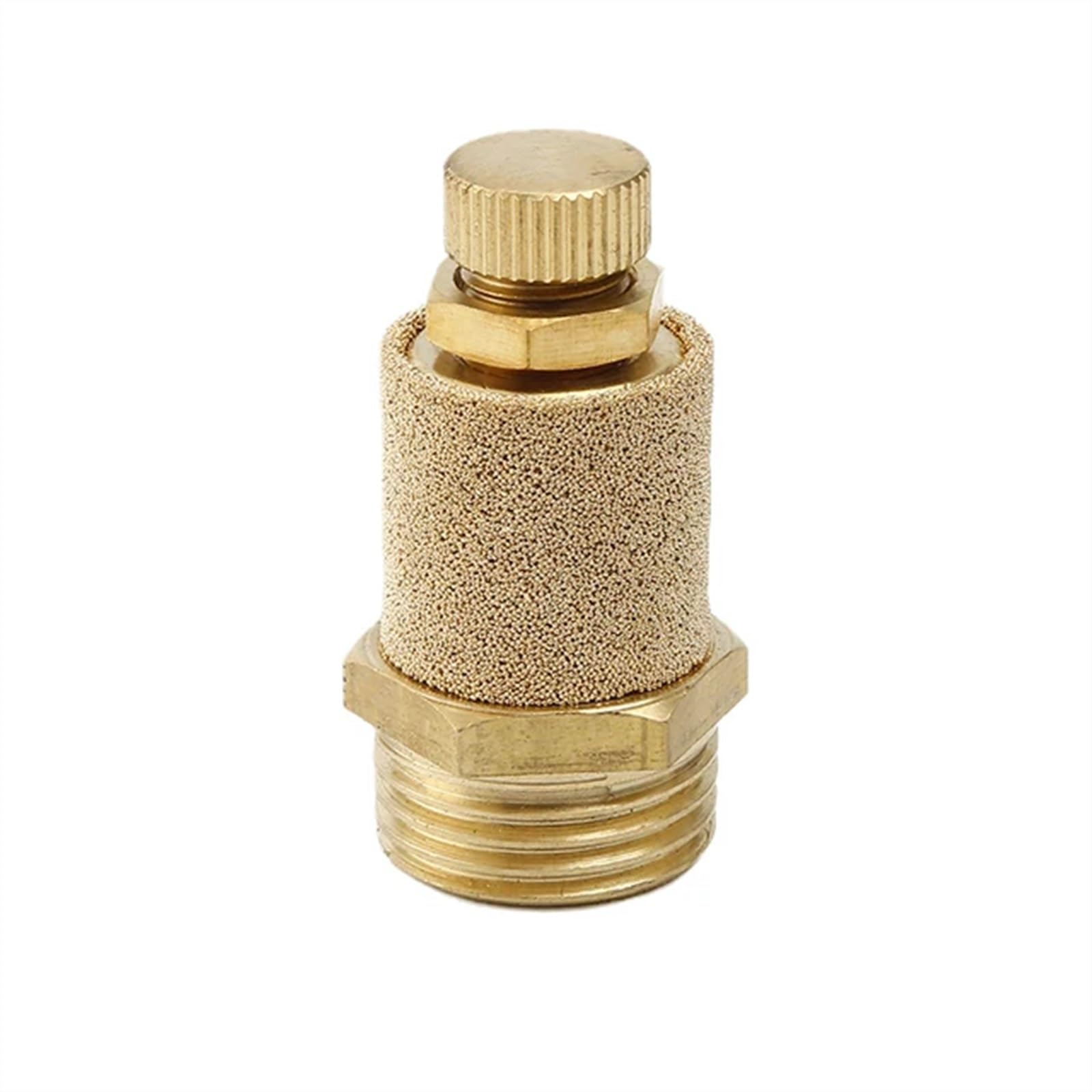 Pneumatic Brass Silencer Muffler 1/8