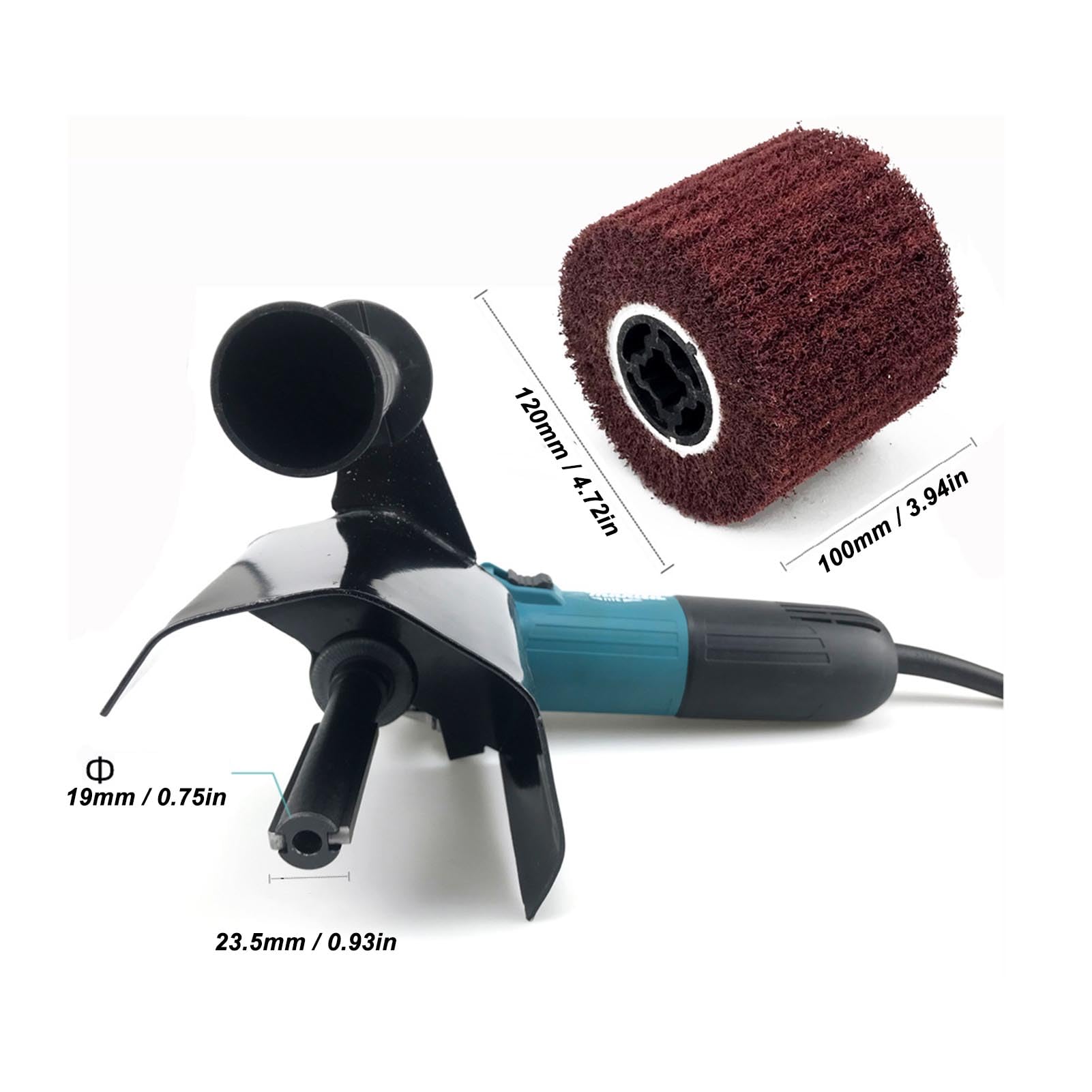 SUC-support De Coupe Sans Poussière Pour Meuleuse D'angle Support De